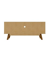 Manhattan Comfort Marcus 53.14" Medium Density Fiberboard 4-Shelf Tv Stand