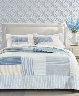 Charter Club Seaside Patchwork Quilt Set Exclusively At Macys