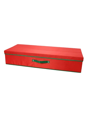 Household Essentials Holiday Gift Wrap Organizer with Lid