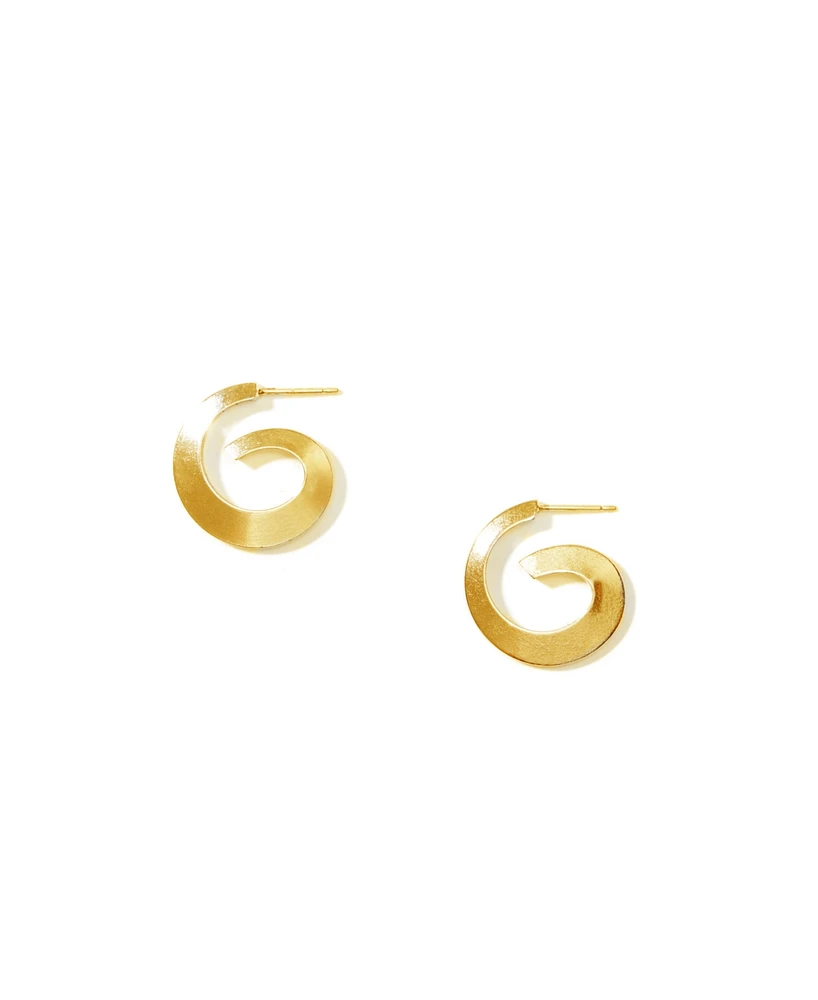 Nectar Nectar New York Mini Crane Hoop Earrings