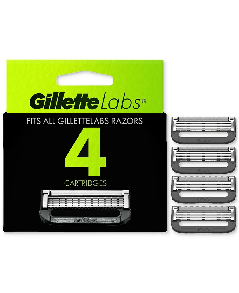 GilletteLabs Heated Razor Blade Refills, 4-Pk.