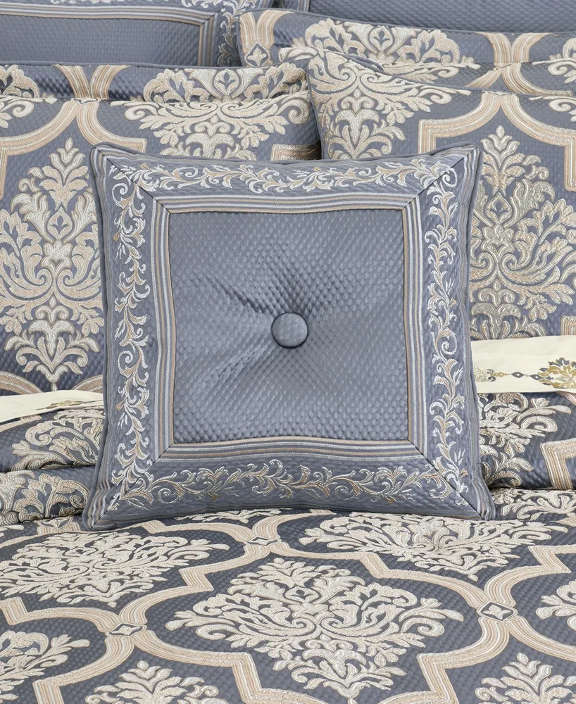 J Queen New York San Marino Decorative Pillow, 18" x 18"