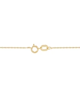 Emerald (5/8 ct. t.w.) & Diamond (1/5 ct. t.w.) Cross 18" Pendant Necklace in 14k Gold (Also in Ruby)