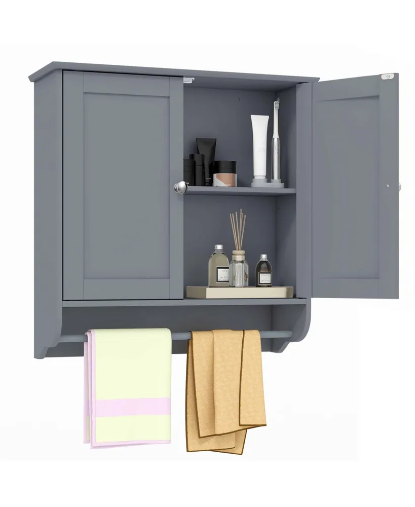Wall Mounted Bathroom Medicine Cabinet Storage Cupboard