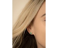 Starfish Project Oasis Turquoise and Gold Studs Earrings