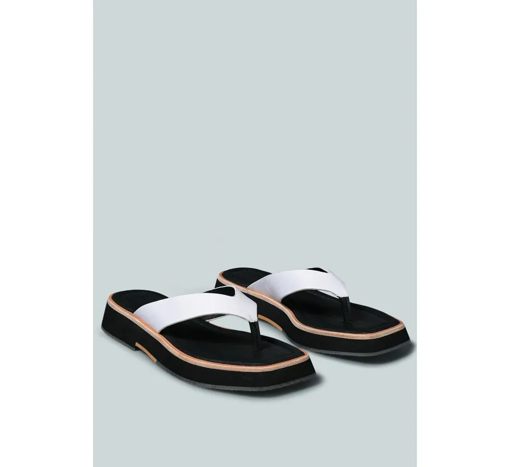 Blunt Womens Flat Thong Sandal