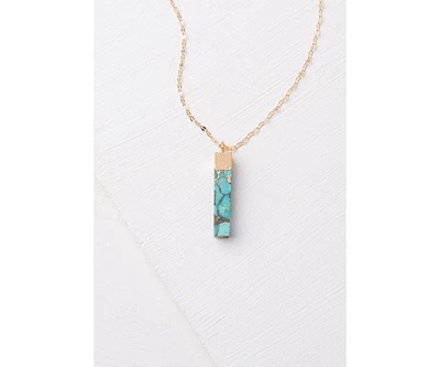 Starfish Project Brayden Turquoise Pendant Necklace