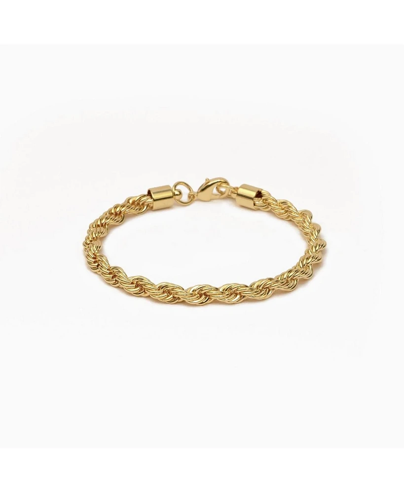 Bearfruit Jewelry Intertwined Rope Statement Bracelet