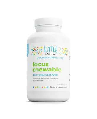 DaVinci Laboratories DaVinci Labs Focus Chewable - Supplement to Support Behavior, Brain Health, and Immune Health for Kids