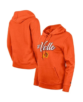 Women's New Era Orange Phoenix Suns 2023/24 City Edition Pullover Hoodie