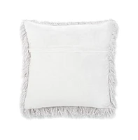 Safavieh Shag Modish Metallic 14" x 24" Pillow