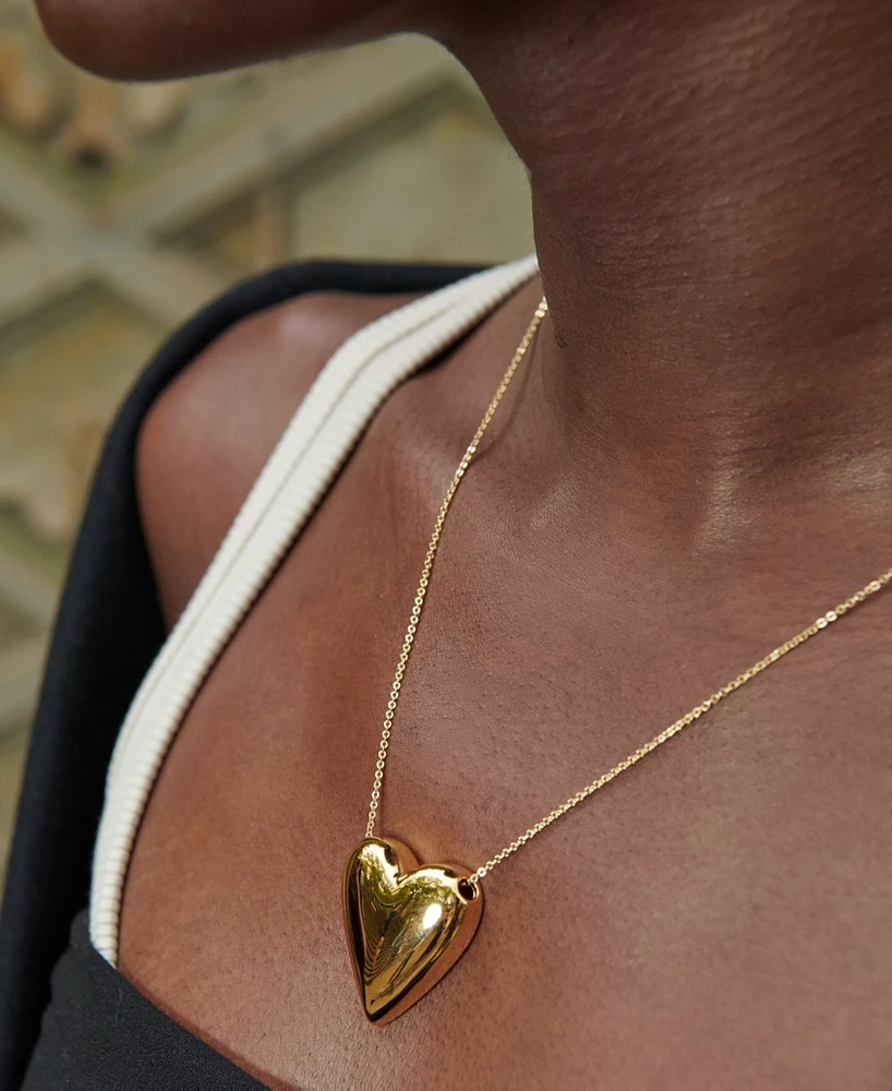 Oma The Label Heart Chain & Cord Pendant Necklace, 20-1/2" + 3" extender