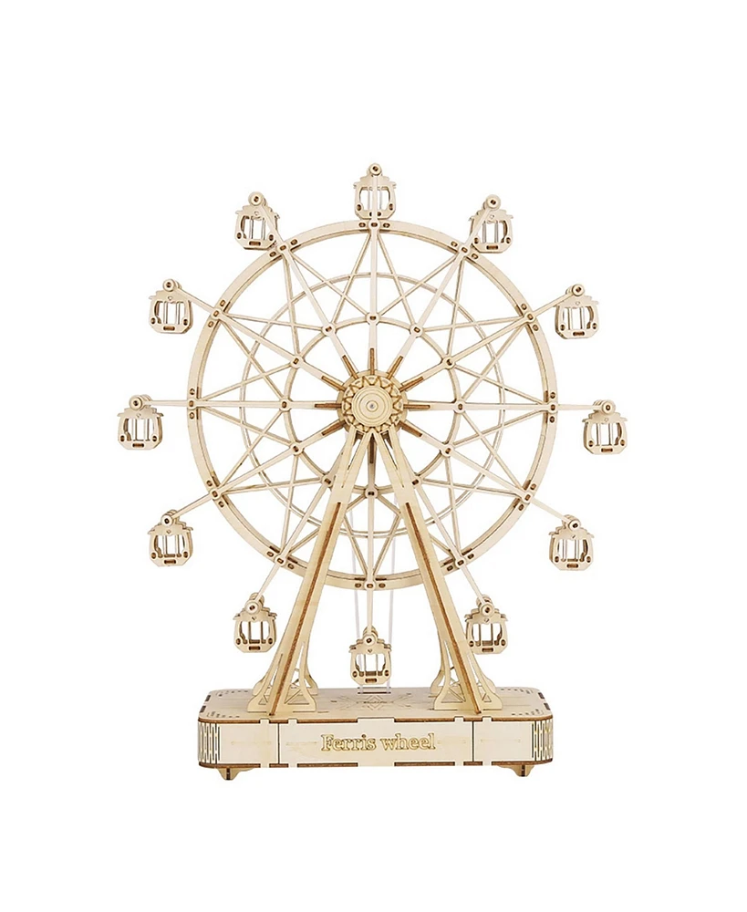 Diy 3D Music Box Puzzle - Ferris Wheel - 232 pcs