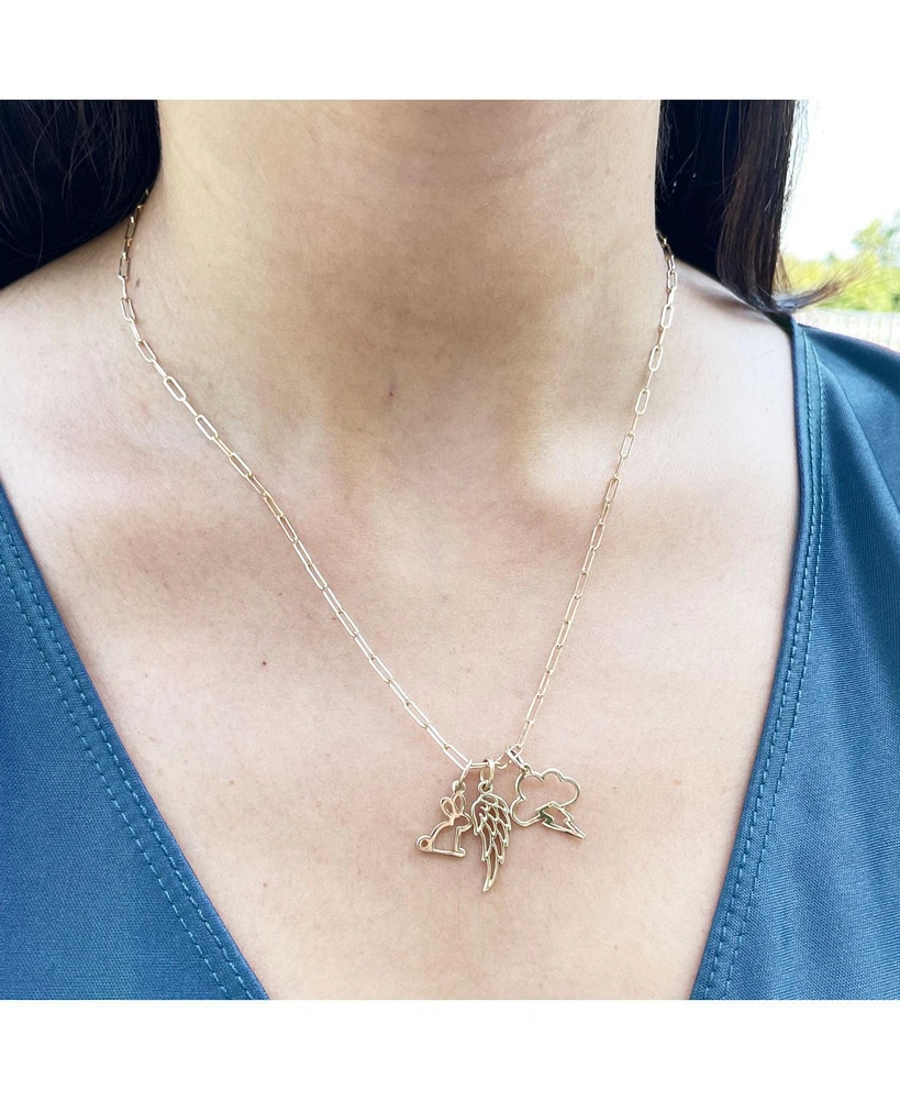 The Lovery Mini Gold Bunny Charm 14K Gold
