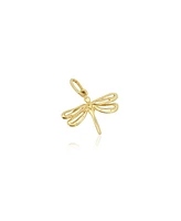 The Lovery Mini Gold Dragonfly Charm 14K Gold