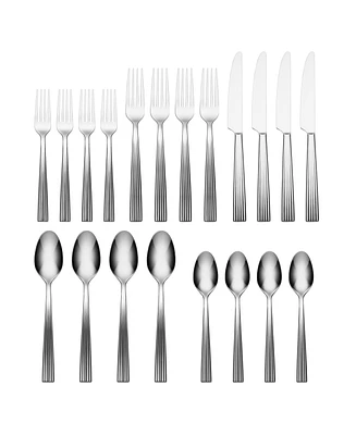 Oneida Kennedy 20 Piece Everyday Flatware Set, Service for 4