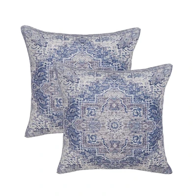 Safavieh Zeru 18" x 18" Pillow (Set of 2)