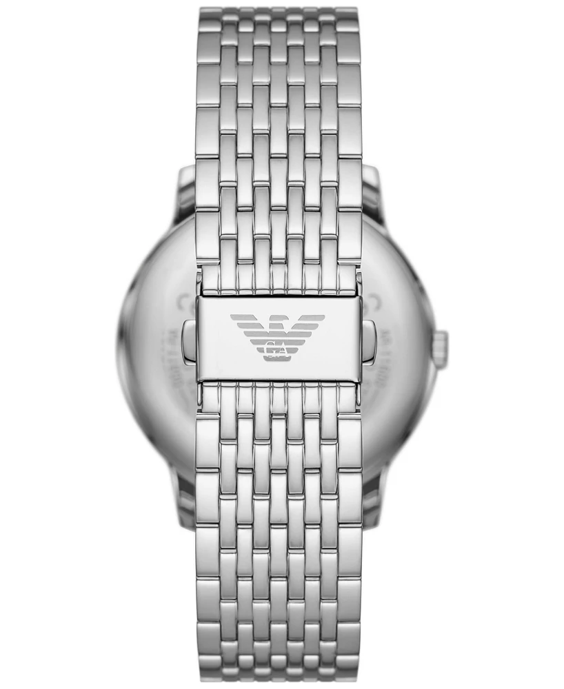 Emporio Armani Men's Stainless Steel Bracelet Watch 42mm