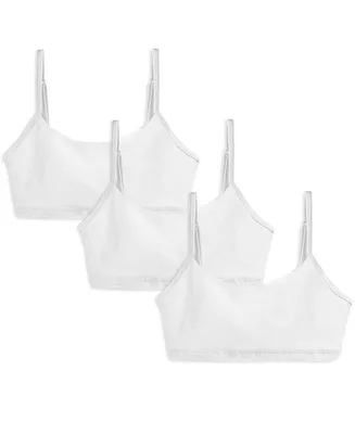 Mightly Girls Fair Trade Organic Cotton Bralettes 3-pack
