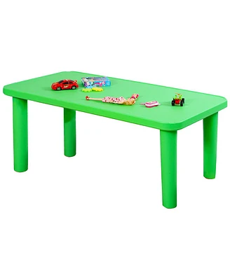 Kids Portable Plastic Table and Play Activity School Home Furniture