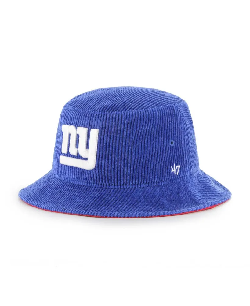 Men's '47 Brand Royal New York Giants Thick Cord Bucket Hat