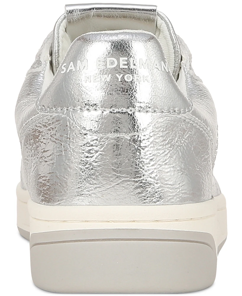 Sam Edelman Women's Harper Lace-Up Low-Top Court Sneakers