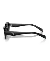 Prada Low Bridge Geometric Women's Sunglasses, Pr A12SF