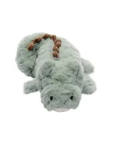 Lambs & Ivy Jungle Story Plush Green Alligator Stuffed Animal Toy - Snappy