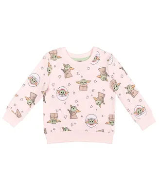 Starwars Toddler Girls Star Wars The Mandalorian Baby Yoda Sweatshirt