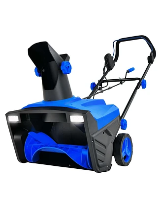 20" Electric Snow Thrower 120V 15Amp Snow Blower w/180° Rotatable Chute 2 Lights
