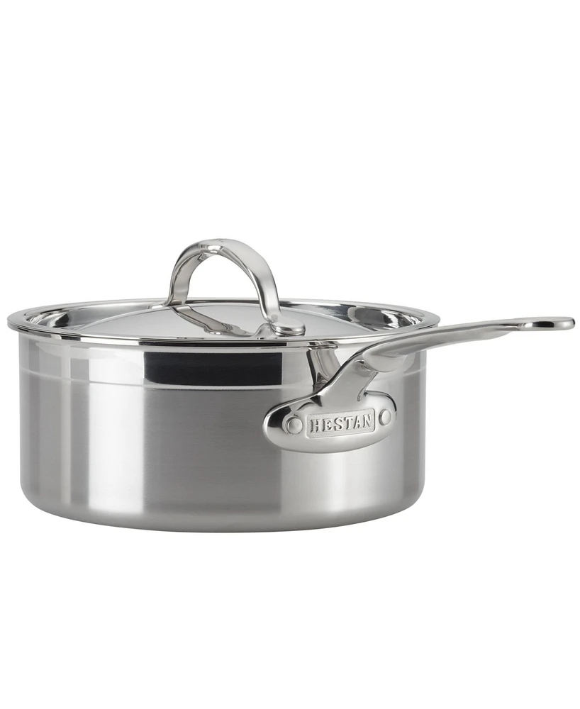 ProBond Clad Stainless Steel 3-Quart Covered Saucepan