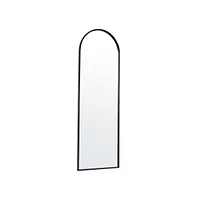 Arched Wall Mirror, Metal Framed Wall Mirror For Hallways, Entryways, Dining And Living Rooms
