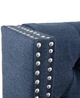 Madison Park Amelia 68.5" Fabric Upholstery Headboard
