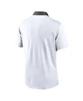 Men's Nike White Las Vegas Raiders Vapor Performance Polo Shirt
