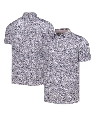 Men's Puma x Arnold Palmer Collection White Arnold Palmer Invitational Mixer Polo Shirt