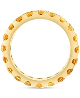 Effy Citrine Oval Eternity Band (3-1/4 ct. t.w) in 14k Gold