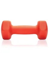 Philosophy Gym Neoprene Dumbbell Hexagon Hand Weights, 5 lb Pair - 10 lb Total