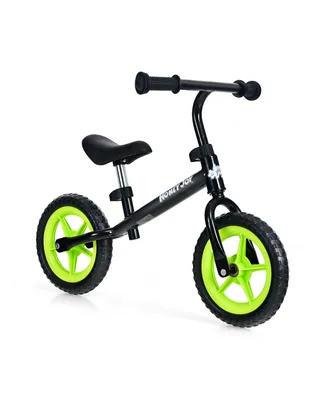 Kids Balance Bike No Pedal Training Bicycle w/ Adjustable Handlebar & Seat