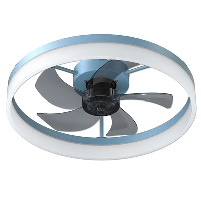Ceiling Fans With Lights Dimmable Led Embedded Installation Of Thin Modern Ceiling Fans