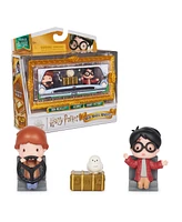 Harry Potter, Micro Magical Moments Year 2 Flying Car Figure Set with Harry, Ron, Hedwig Display Case