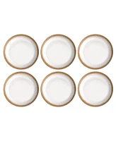 Abode Homewares Carmel Reactive Salad Plates Merge, Set of 6