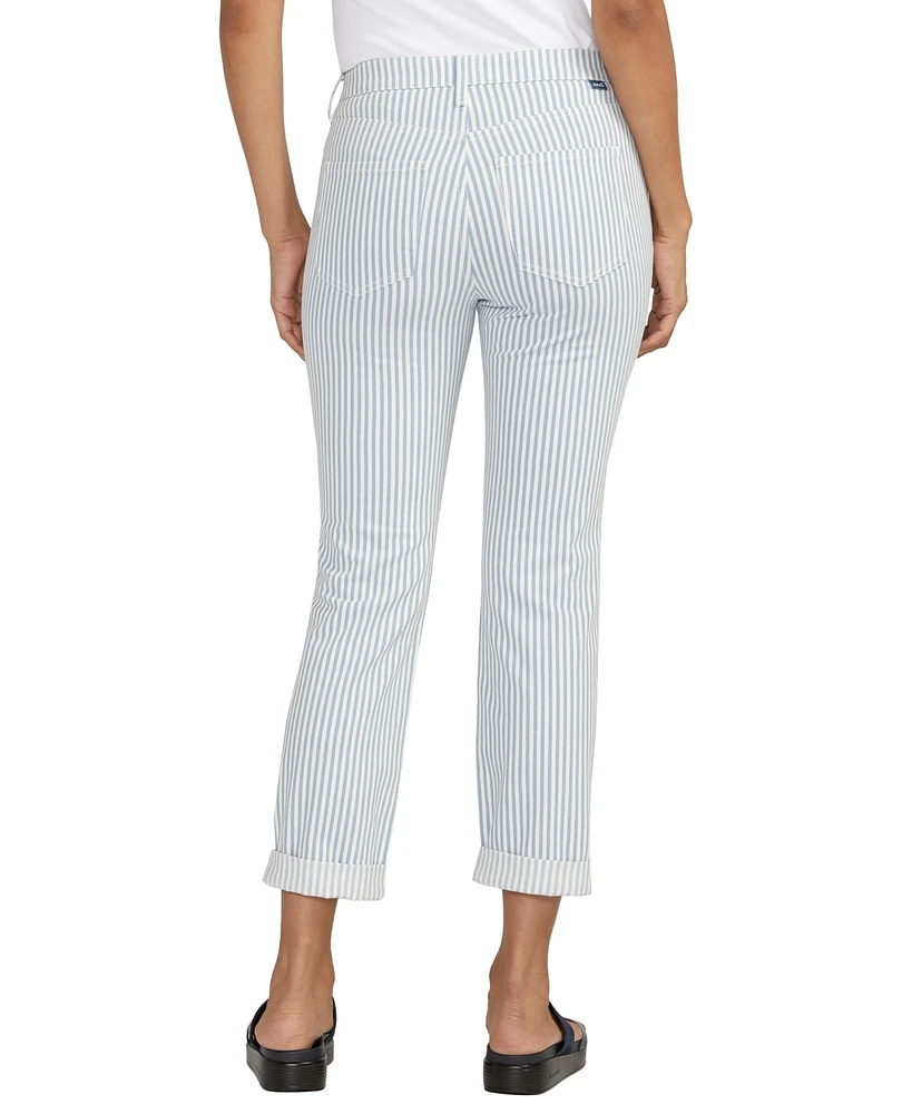 Jag Women's Carter Mid Rise Slim Leg Jeans
