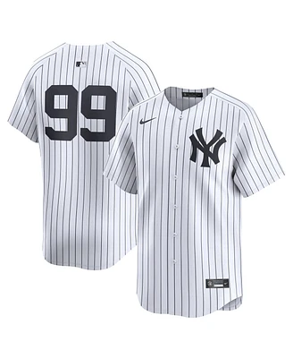 Men's Nike Aaron Judge White New York Yankees Home Limited Player Jersey