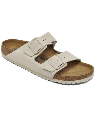 Birkenstock Women's Arizona Soft Footbed Suede Leather Sandals from Finish Line