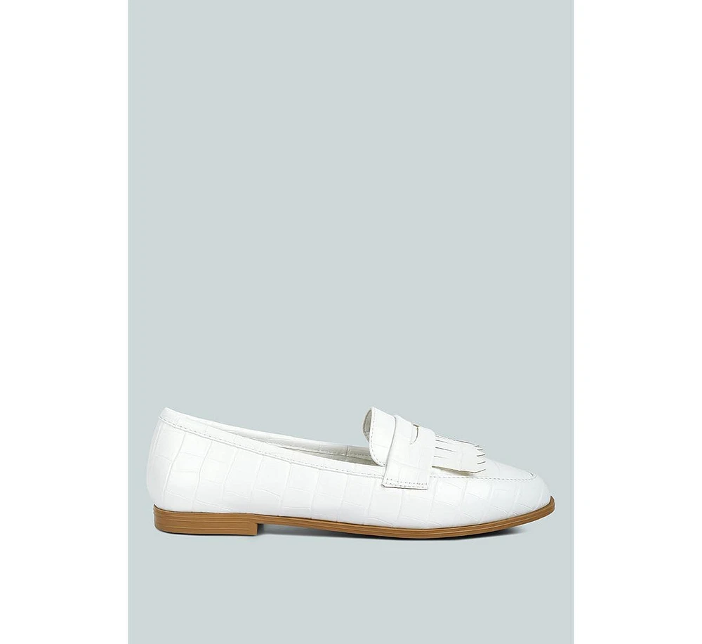 London Rag patent pu everyday loafer