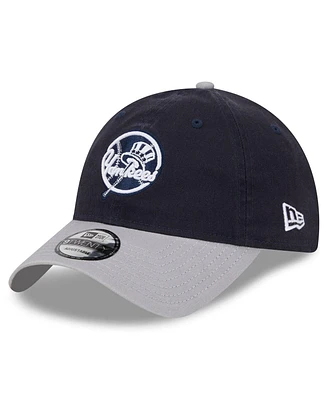 Men's New Era Navy New York Yankees 2024 Batting Practice 9TWENTY Adjustable Hat
