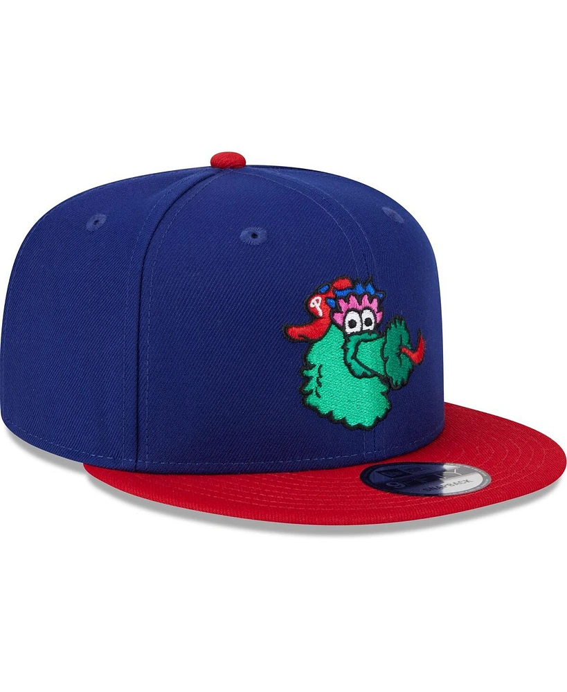 Men's New Era Navy Philadelphia Phillies 2024 Batting Practice 9FIFTY Snapback Hat