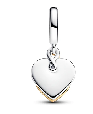 Pandora Lab-Grown Diamond Engravable Mom Double Dangle Charm