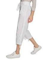 Calvin Klein Women's Convertible Cargo Capri Pants