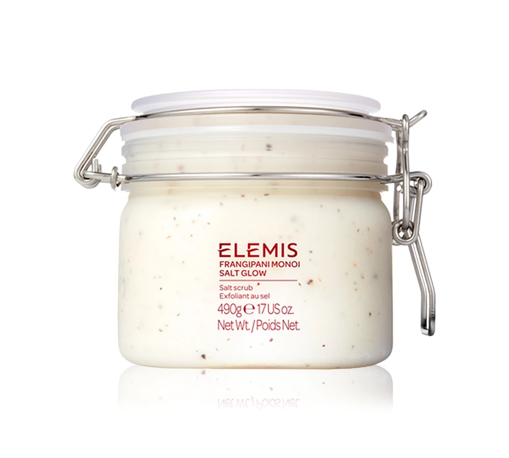 Elemis Frangipani Monoi Salt Glow Body Scrub, 17 oz.